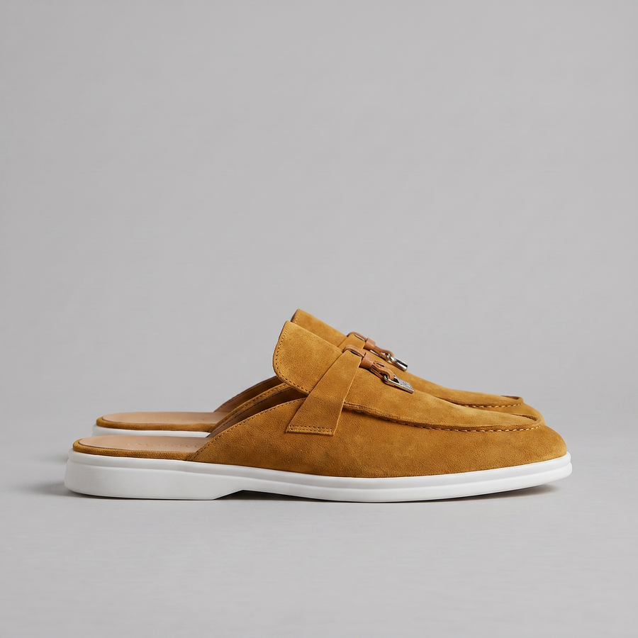 Suede Instap Loafers met Kwastjes Heren