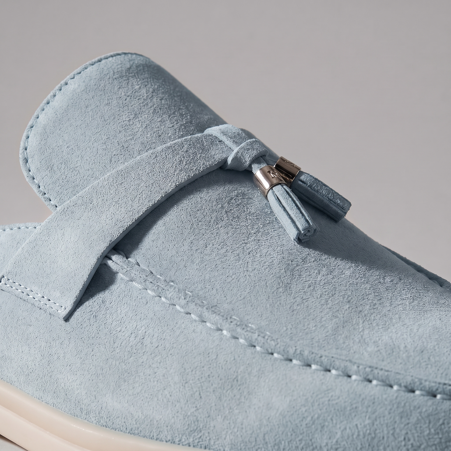 Suede Instap Loafers met Kwastjes Heren
