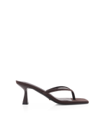Suède sandalen met hak Dames