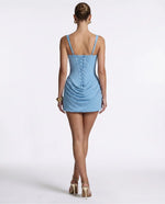 Bodycon mini jurk met corset Dames