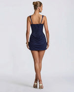 Bodycon mini jurk met corset Dames