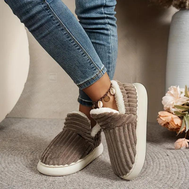 Fleece Pantoffels Dames en Heren