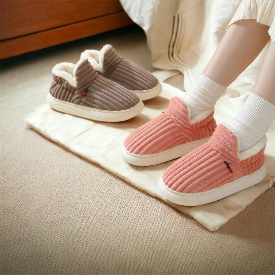 Fleece Pantoffels Dames en Heren