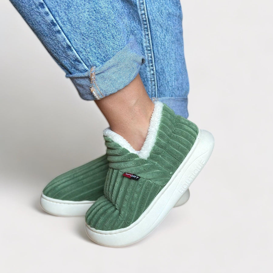 Fleece Pantoffels Dames en Heren