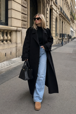 Trenchcoat Dames Lang met Riem