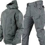 Softshell Jas Heren met Cargobroek Outdoor Set