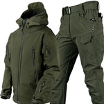 Softshell Jas Heren met Cargobroek Outdoor Set