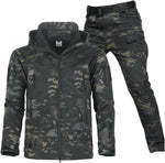 Softshell Jas Heren met Cargobroek Outdoor Set
