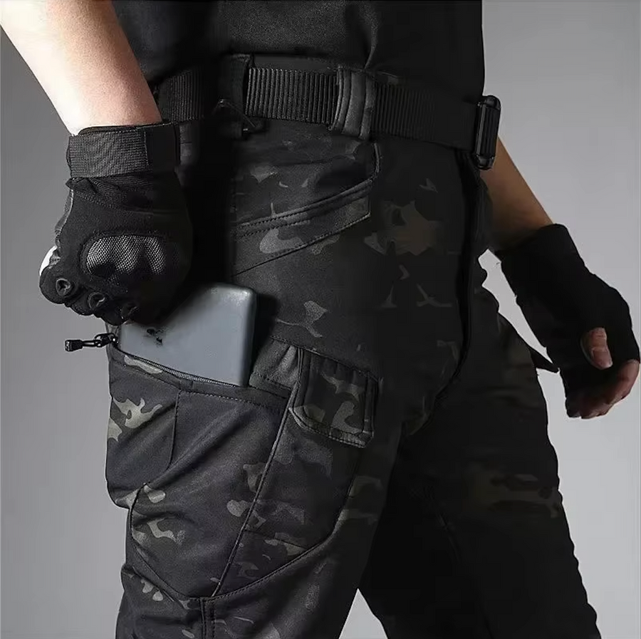 Softshell Jas Heren met Cargobroek Outdoor Set