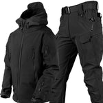 Softshell Jas Heren met Cargobroek Outdoor Set