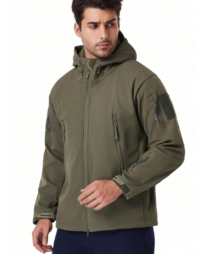 Softshell Jas Heren met Cargobroek Outdoor Set